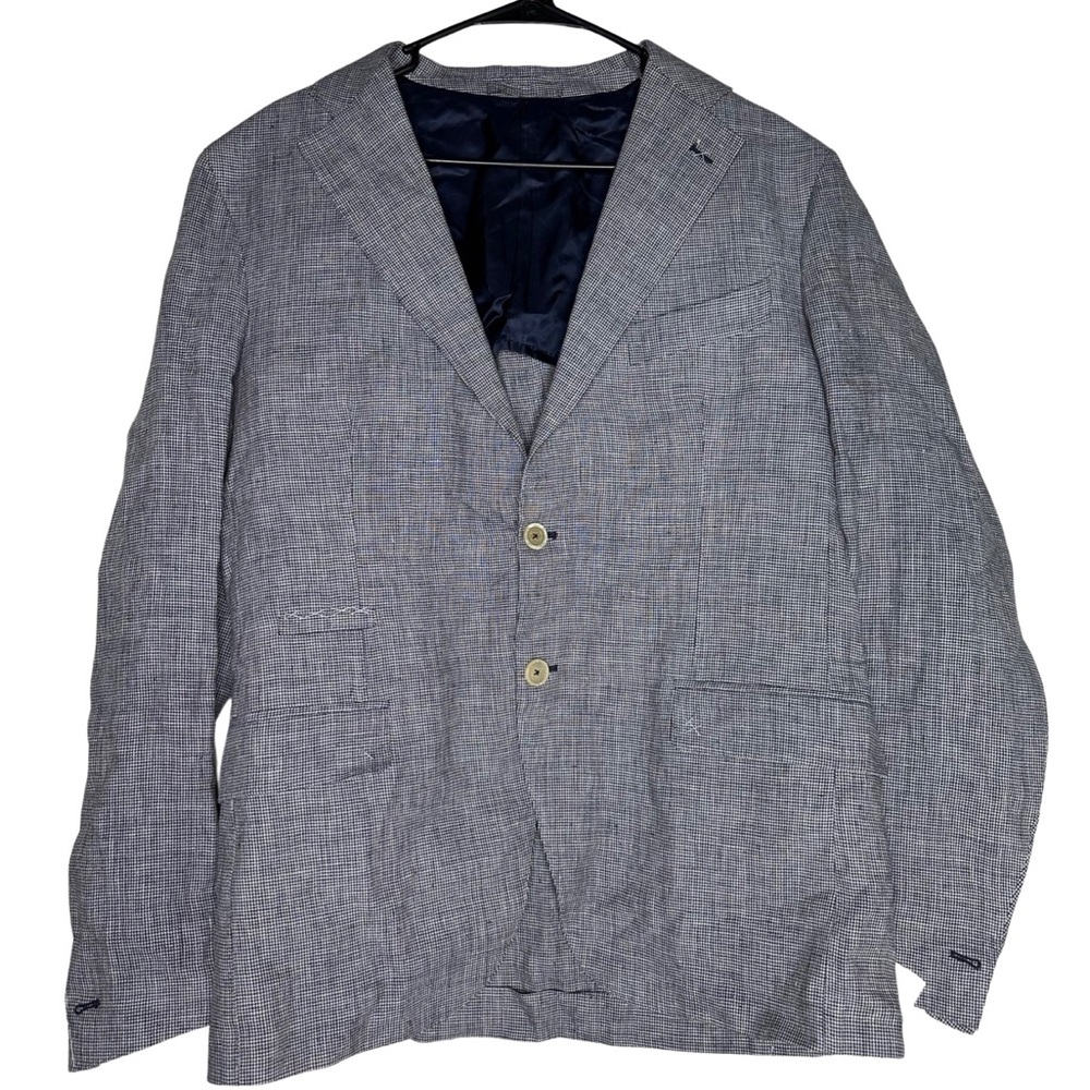 NEW Eleventy Platinum 100% Linen Soft Sport Casual Shirt Jacket NWT